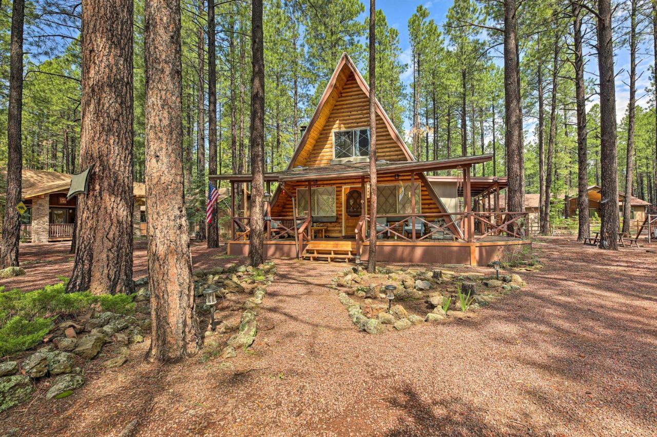 A-Frame Pinetop Lakeside Cabin Under The Pines! Βίλα Εξωτερικό φωτογραφία