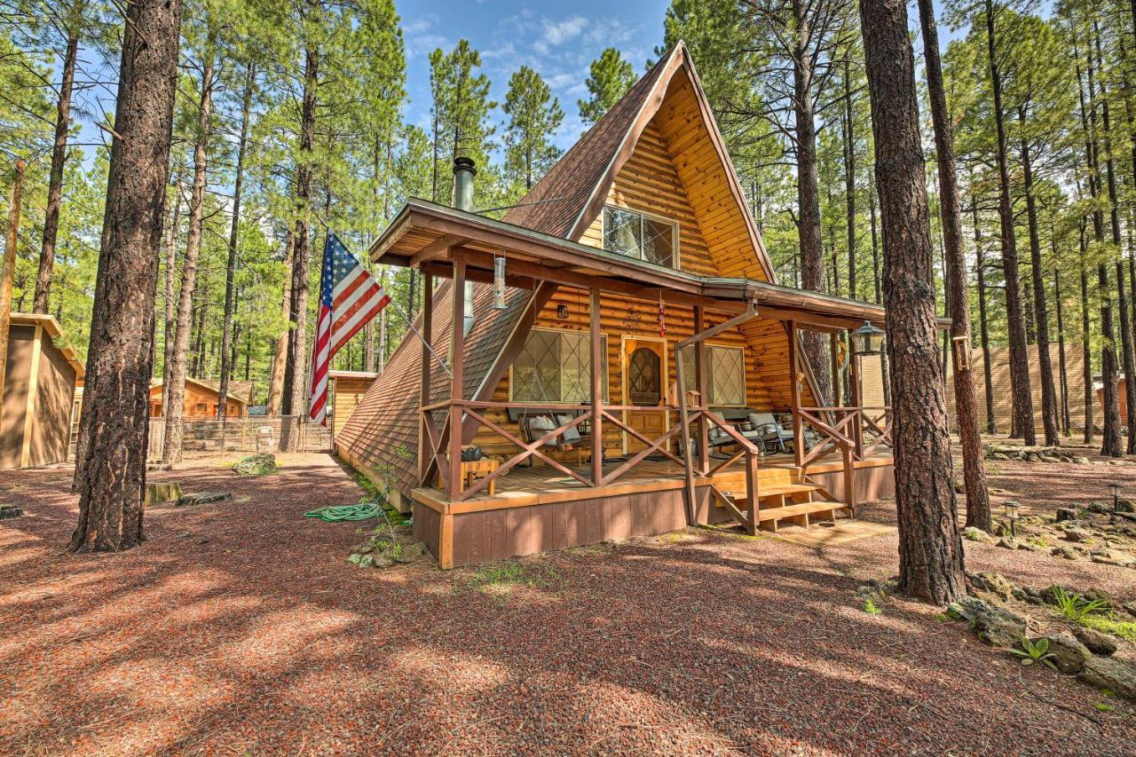 A-Frame Pinetop Lakeside Cabin Under The Pines! Βίλα Εξωτερικό φωτογραφία