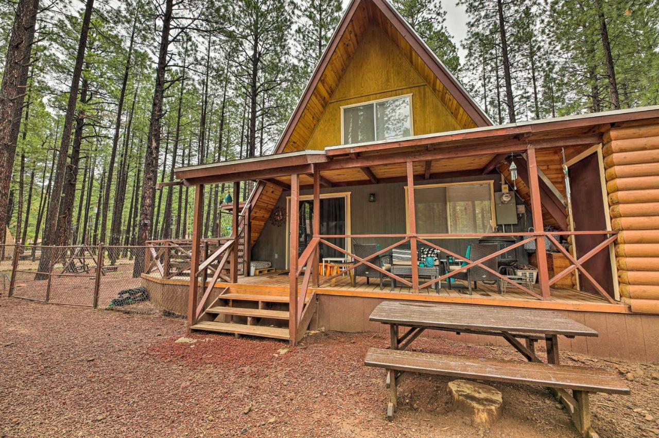 A-Frame Pinetop Lakeside Cabin Under The Pines! Βίλα Εξωτερικό φωτογραφία